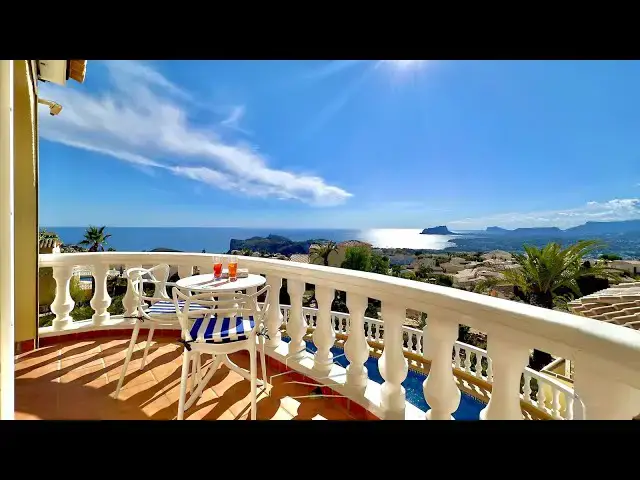 'Video thumbnail for Villa a la Venta con Vista al Mar y dos parcelas en Cumbre del Sol - Benitachell'