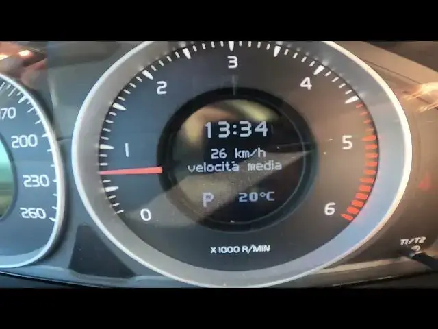'Video thumbnail for How to Find and Reset Average Speed, and Trip Info in Volvo XC60 I ( 2008 – 2017 )'