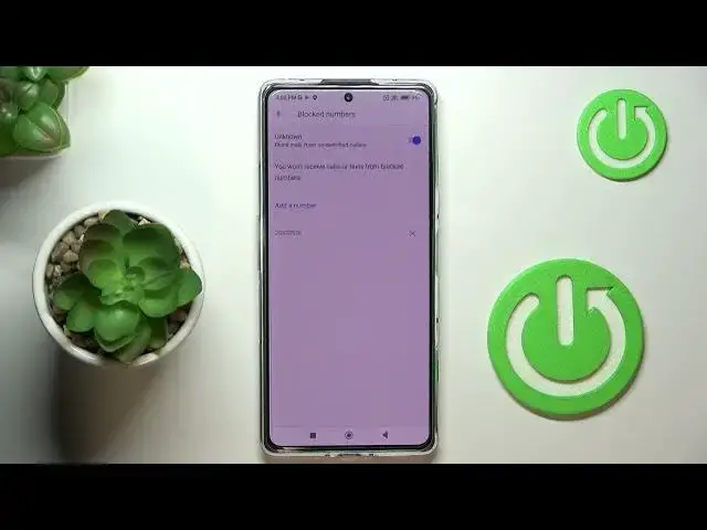 'Video thumbnail for How to Block Number on XIAOMI Poco F4 GT - Block Calls'