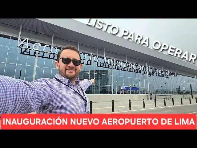 'Video thumbnail for ASÍ FUE la INAUGURACIÓN del NUEVO AEROPUERTO DE LIMA 🎉'