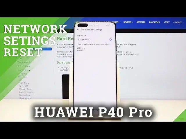 'Video thumbnail for How to Restore Network Configuration on Huawei P40 Pro - Reset Network Settings'