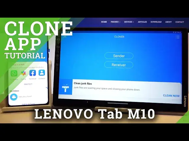 'Video thumbnail for How to Transfer All Data to LENOVO Tab M10 from Any Android Phone – CLONEit Video Guide'