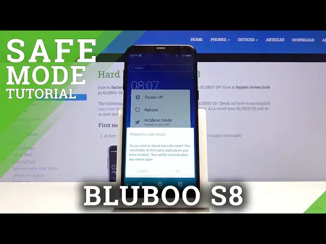 'Video thumbnail for How to Get in the Safe Mode on Bluboo S8 –  Boot & Exit Safe Mode'
