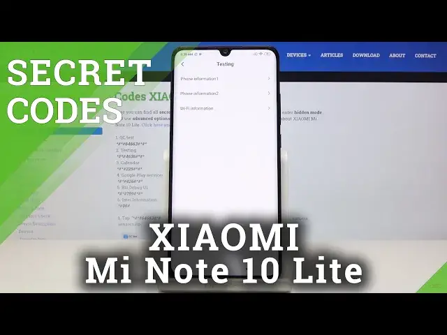 'Video thumbnail for Secret Codes for XIAOMI Mi Note 10 Lite – Testing Mode / Calendar Storage / IMEI Info'