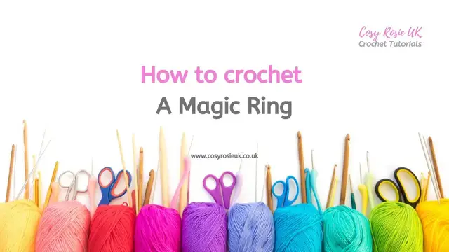 'Video thumbnail for How To Crochet - Magic Ring/Adjustable Ring'