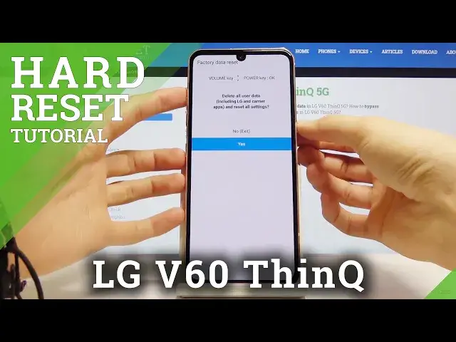 'Video thumbnail for How to Hard Reset LG V60 ThinQ – Bypass Screen Lock'