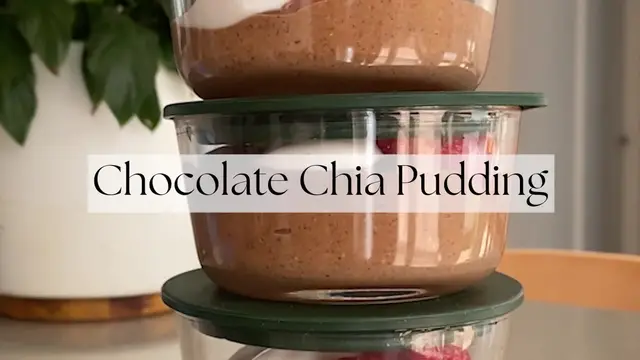 'Video thumbnail for Vegan Chocolate Chia Mousse'