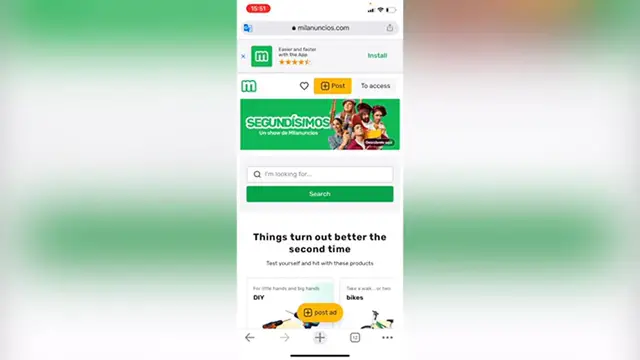 'Video thumbnail for How to Post ADS in MILANUNCIOS (Step by Step) ✔️ Tutorial Mil Anuncios (From Mobile)'