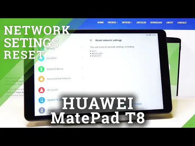 'Video thumbnail for How to Reset Network Settings in HUAWEI MatePad T8 – Find Network Options'