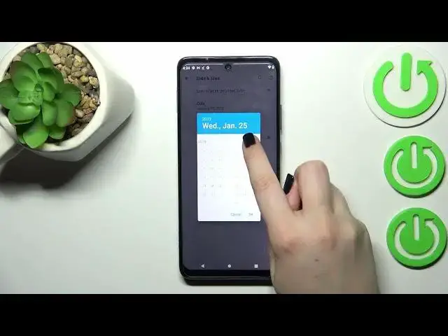 'Video thumbnail for How to Change Date & Time on MOTOROLA One 5G Ace - Time Settings'
