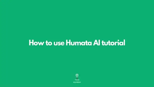 'Video thumbnail for How To Use Humata AI Tutorial (PDF Summary With Artificial Intelligence)'