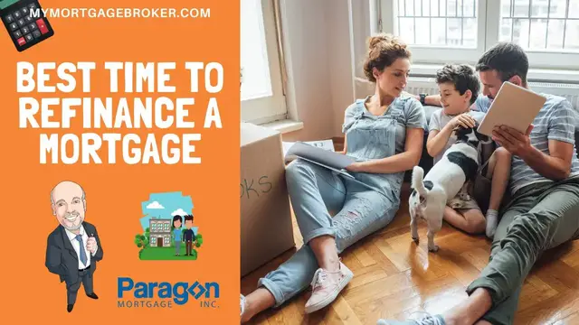'Video thumbnail for When is the best time to refinance a mortgage?'