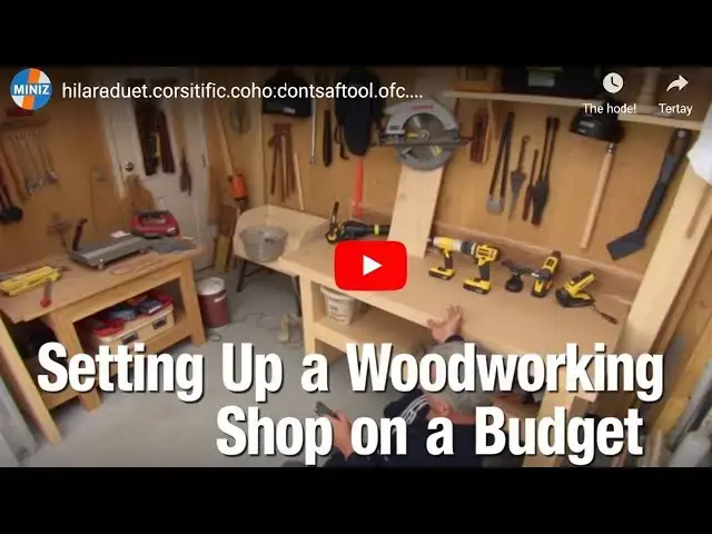 'Video thumbnail for How to Set Up a Woodworking Shop on a Budget: DIY Tips for Beginners'