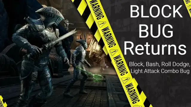 'Video thumbnail for The Block Bug Returns | Elder Scrolls Online | Firesong'