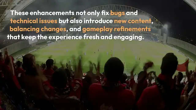 'Video thumbnail for Regular Updates and Patch Improvements'