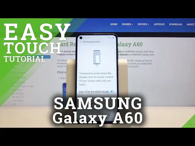 'Video thumbnail for How to Switch Mini Screen Function in Samsung Galaxy A60 - Activate One Hand Mode'