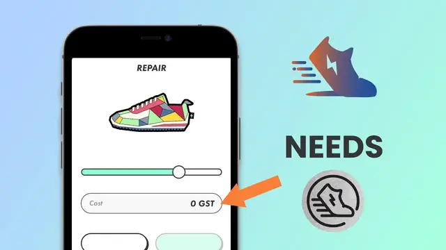 'Video thumbnail for Do THIS To Save Your GST Earnings (Repairing STEPN Sneakers)'