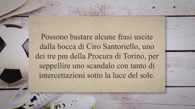 'Video thumbnail for Ansa: "Santoriello? Raccontava di aver scagionato i dirigenti juventini". Avv. Juve si schiera in sua difesa'