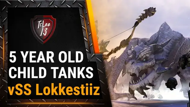 'Video thumbnail for 5 Year Old Child Tanks vSS Lokkestiiz | Elder Scrolls Online'
