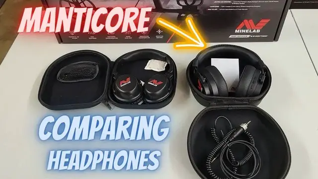 'Video thumbnail for Minelab Manticore Headphones Will You Like Them?'