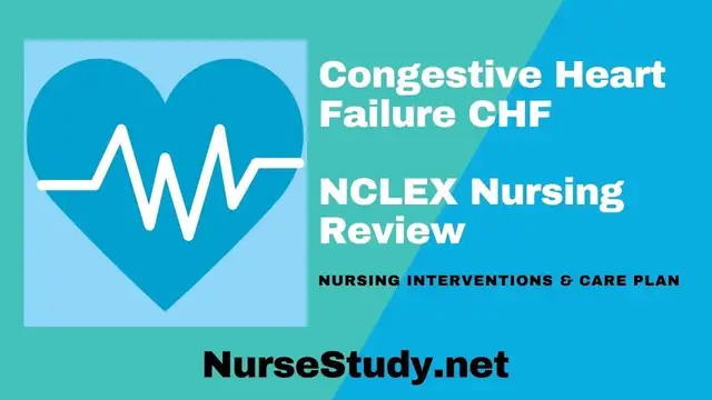 'Video thumbnail for CHF Congestive Heart Failure Nursing NCLEX Review and Nursing Care Plan'