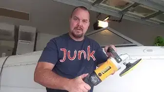 'Video thumbnail for Review Goplus Buffer Sander Variable 6 Speed, would not buy.'