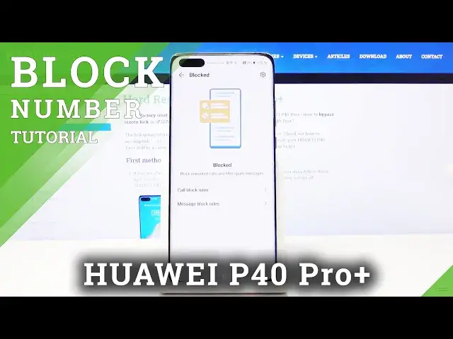 'Video thumbnail for How to Block Calls and SMS in HUAWEI P40 Pro+ - Create Blacklist'