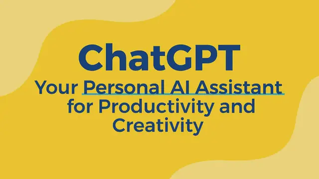 'Video thumbnail for ChatGPT: Your Personal AI Assistant for Productivity and Creativity'