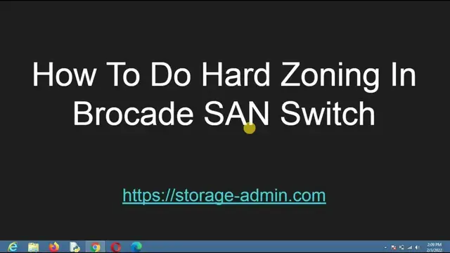 'Video thumbnail for How To Create Hard Zoning In Brocade SAN Switch'