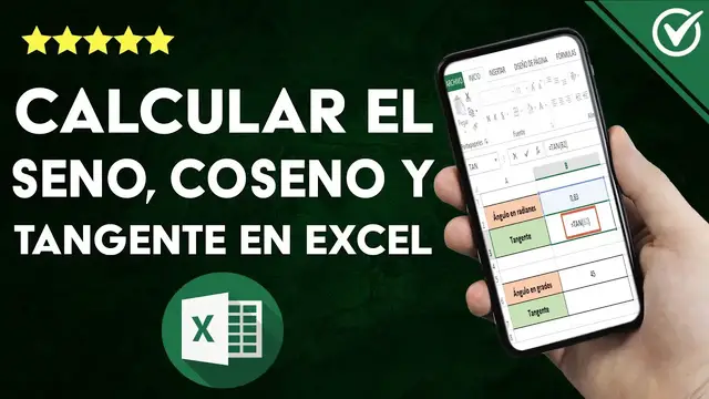 'Video thumbnail for ¿Cómo calcular el seno, coseno y tangente en EXCEL usando funciones de cálculo?'