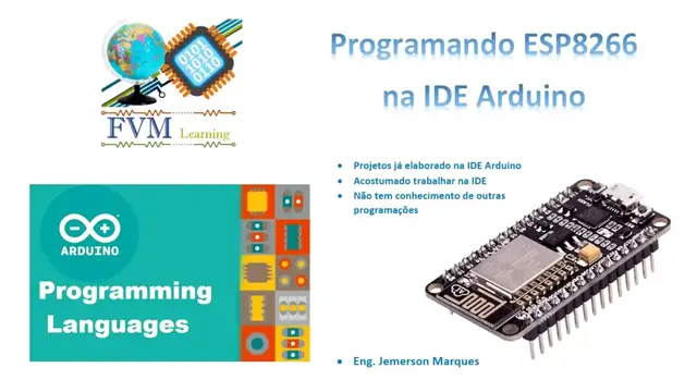 'Video thumbnail for Instalando biblioteca do ESP8266 na IDE Arduino'