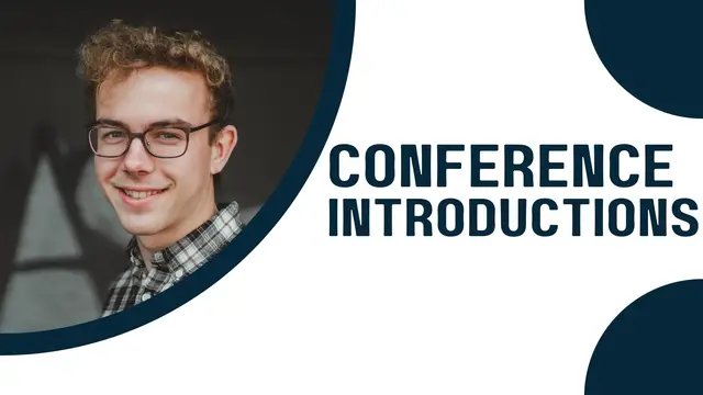 'Video thumbnail for How to introduce yourself in a conference presentation (in six simple steps)'