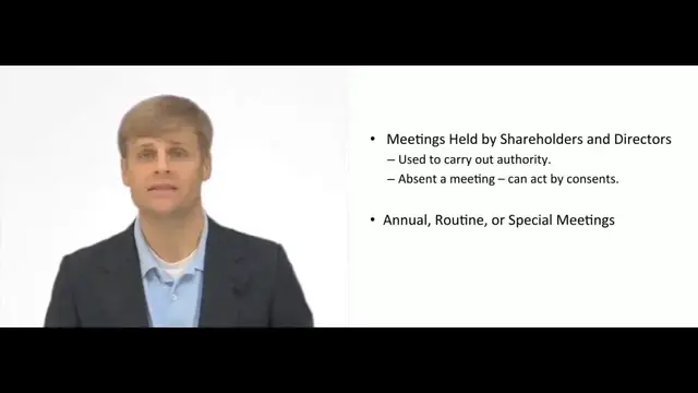 'Video thumbnail for Corporate Meetings'