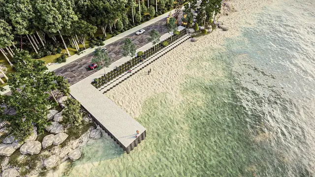 'Video thumbnail for Lumion 11 Pro Beach Front Rendering 2021 | Sea View Lumion 11 2021 | AMMAR KHAN'