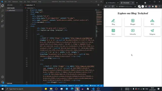 'Video thumbnail for How to Create a Grid Style Category Section Using HTML & CSS _ Add Category Grid in Blogger'