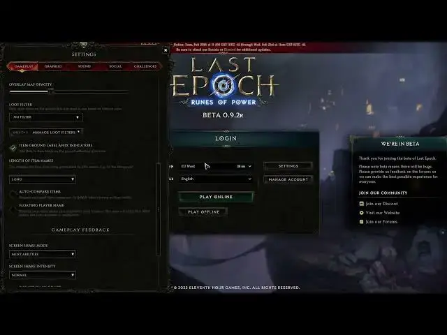 'Video thumbnail for How To Enable & Disable Auto Compare Items In Last Epoch'