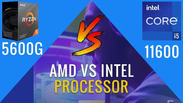 'Video thumbnail for AMD Ryzen 5 5600G vs intel core i5 11600 || AMD VS INTEL'