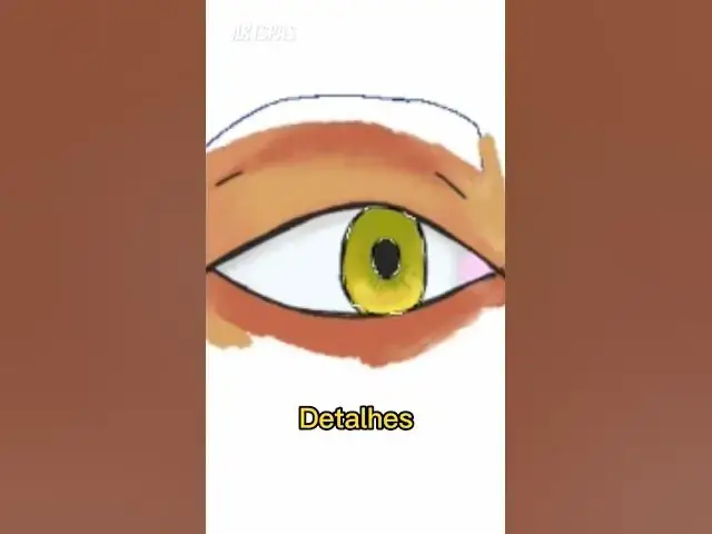 'Video thumbnail for Dicas para desenhar olho#tutorial #tips #art #digitalart #eyes'