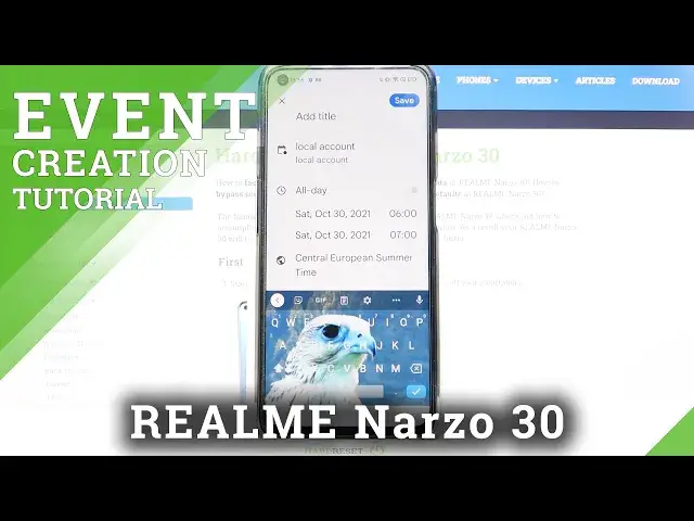 'Video thumbnail for Add Event to Calendar on Realme Narzo 30'