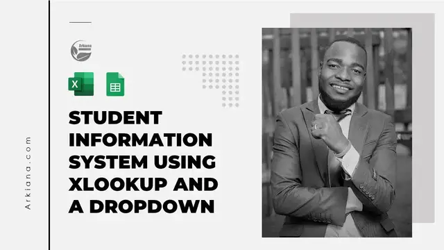 'Video thumbnail for Make a Student Information System Spreadsheet'