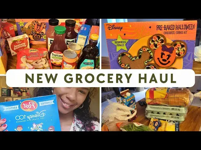 'Video thumbnail for New Grocery Haul: Family of 3 Monthly Grocery Haul with Walmart Delivery'