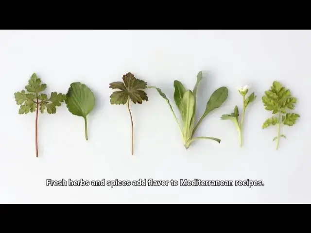 'Video thumbnail for mediterranean food'