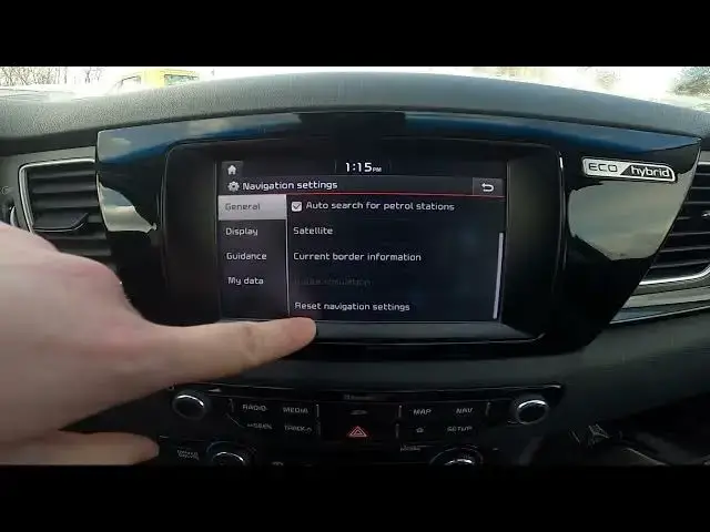 'Video thumbnail for How to Enter and Manage Navigation Settings in Kia Niro I ( 2016 – 2022 )'