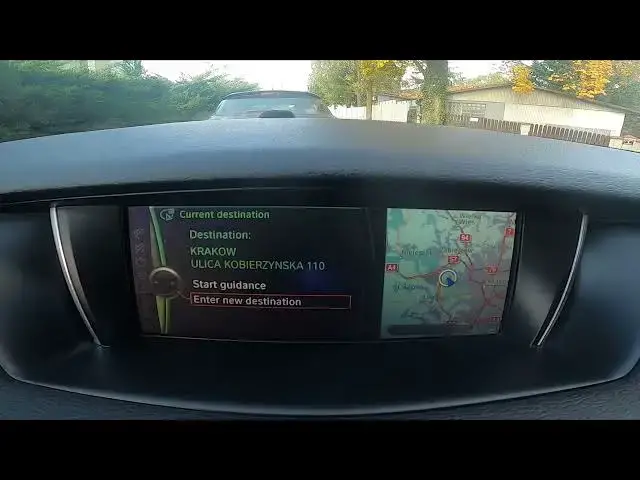 'Video thumbnail for How to Set Destination in Map in BMW X1 F48 ( 2015 – now ) - Start Route in Navigation'