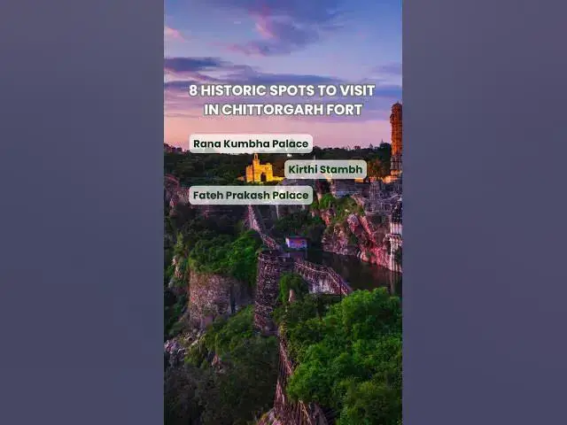 'Video thumbnail for Chittorgarh Fort: A witness to Rajasthan’s epic history! #rajasthan #chittorgarhfort #travel #india'
