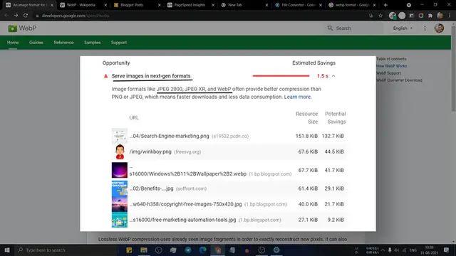 'Video thumbnail for How to Fix Serve Images in next-gen format in Blogger _ Add WebP Images in Blogger'