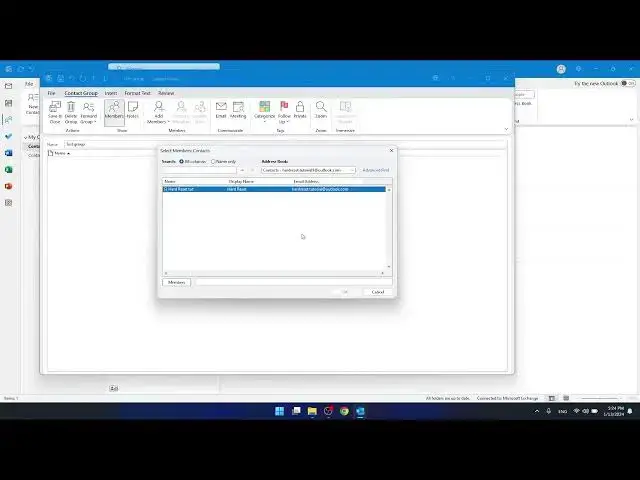 'Video thumbnail for How to Create a Group in Outlook'