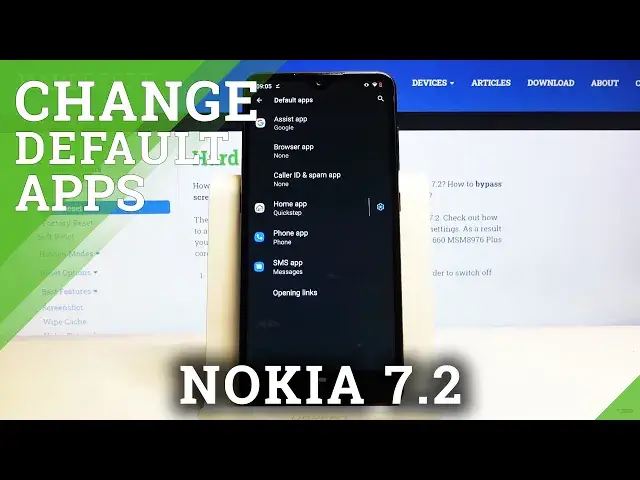 'Video thumbnail for How to Change Default App in NOKIA 7.2 – Default App Settings'