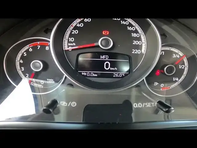 'Video thumbnail for How to Find and Reset Average Fuel Consumption Volkswagen Up! ( 2011 - now )'