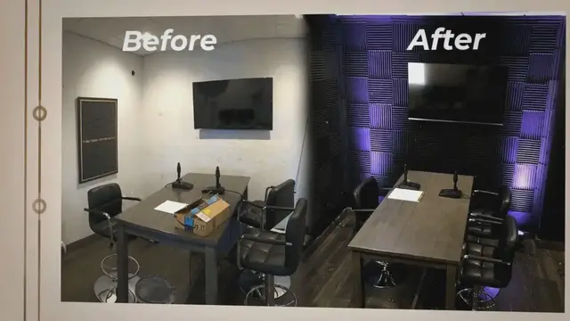 'Video thumbnail for How to Make a Podcast Room? A Comprehensive Guide'